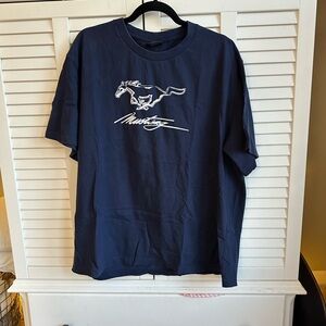 Navy Blue Mustang Tee